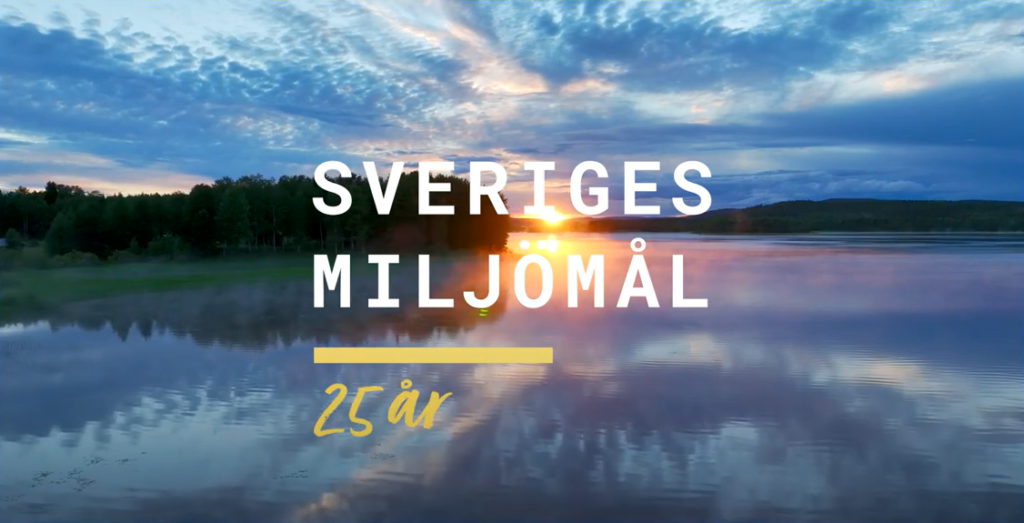 Sveriges miljömål 25 år